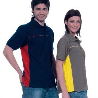 Dvobarvna polo majica Berlin*unisex*50% poliester, 50% bombaž*210g/m2*(Valento)