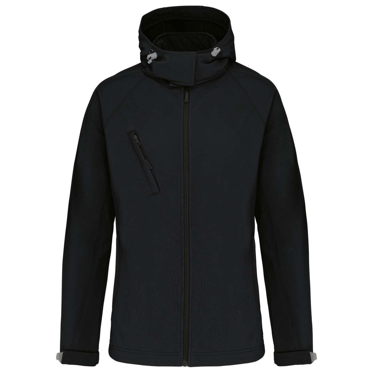 Softshell jakna Alesa*s kapuco*vodni stolpc 5000 mm*340g/m2*(Kariban) - Image 9