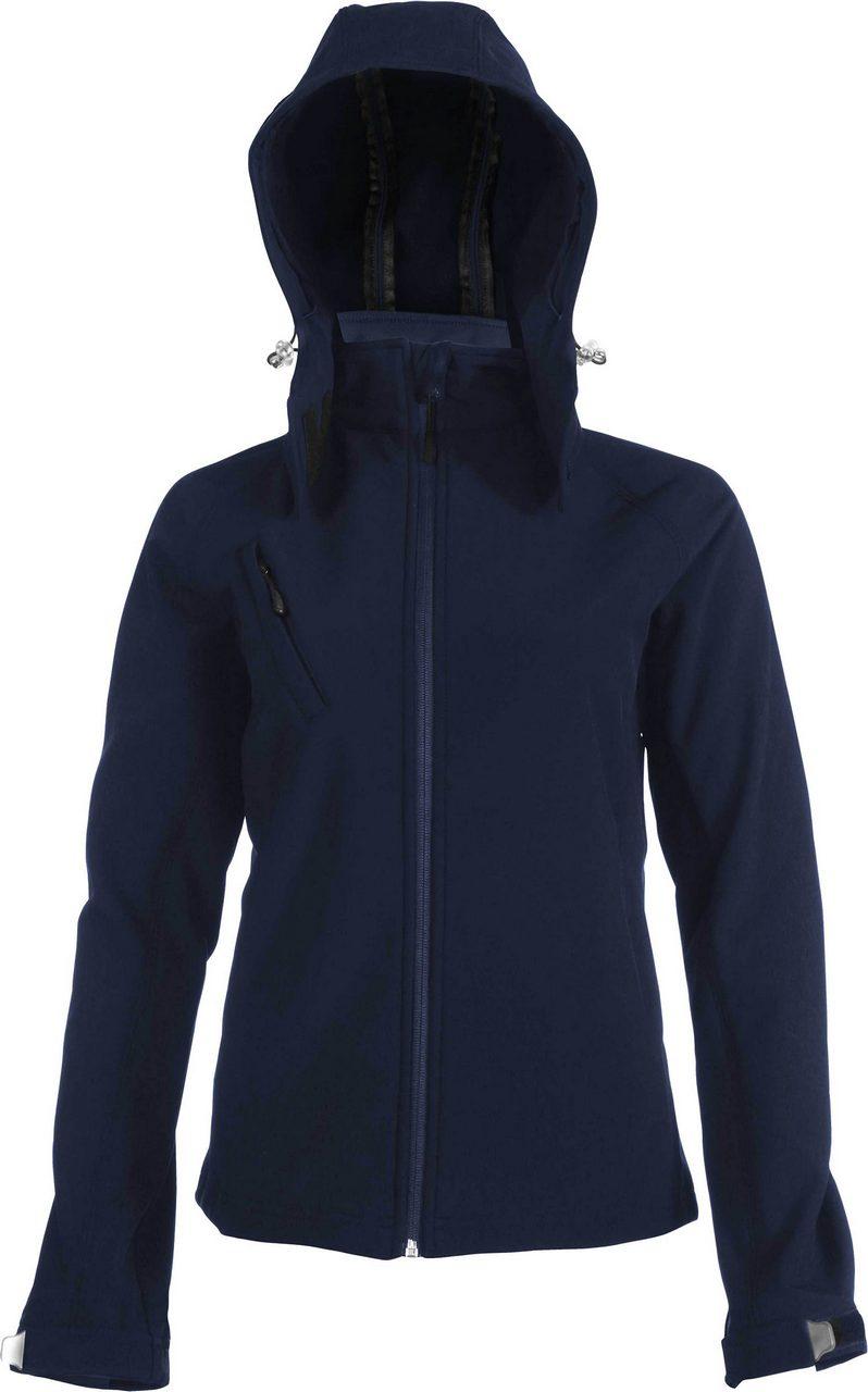 Softshell jakna Alesa*s kapuco*vodni stolpc 5000 mm*340g/m2*(Kariban) - Image 2