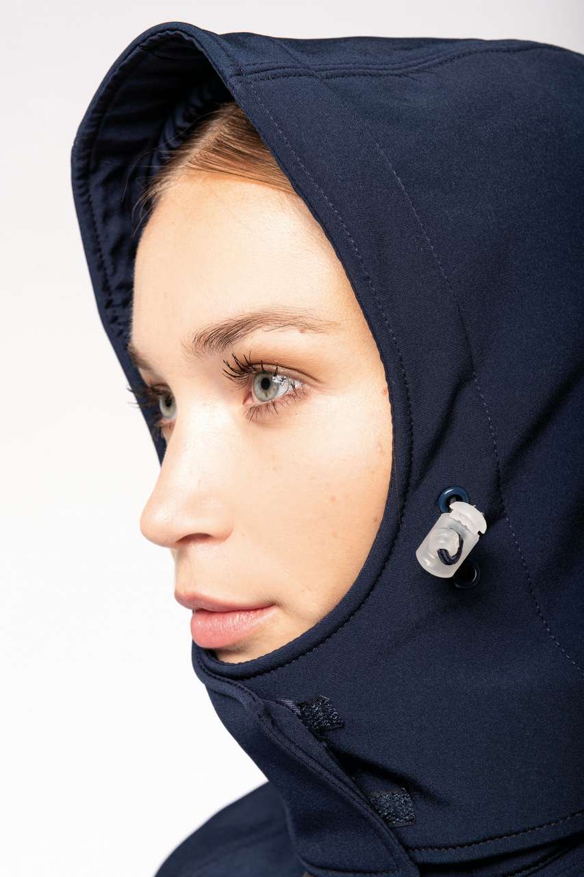 Softshell jakna Alesa*s kapuco*vodni stolpc 5000 mm*340g/m2*(Kariban) - Image 10
