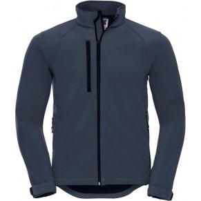 Softshell troslojna jakna Napoli*92% poliester,8% elastan*5.000mm vodnega stolpca*350g/m2*(Russell)