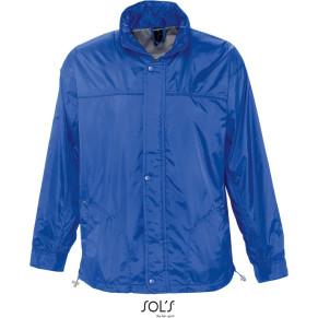 Podložena vetrovka Atlantis*unisex*100% 210T najlon*podloga melirano siv poliester bombaž jersey*(Sol’s)
