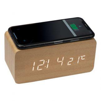 Namizna ura Awea*z brezžičnim polnilnikom za telefon*15x8*