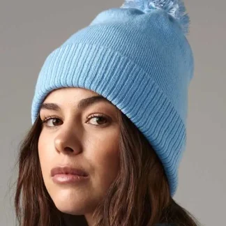 Pletena kapa Beya*unisex*dvojno pletenje*(Beechfield)