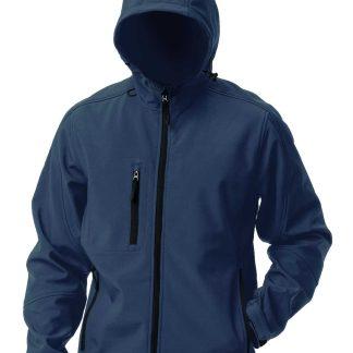 Softslell jakna Akirra*3 slojna s kapuco*8000 mm vodnega stolpca*300g/m2*(Black Spider)
