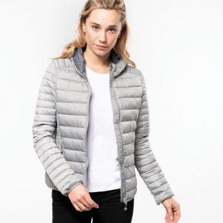 Prešita jakna Aless*podložena*340g/m2*kapuca*(Kariban)
