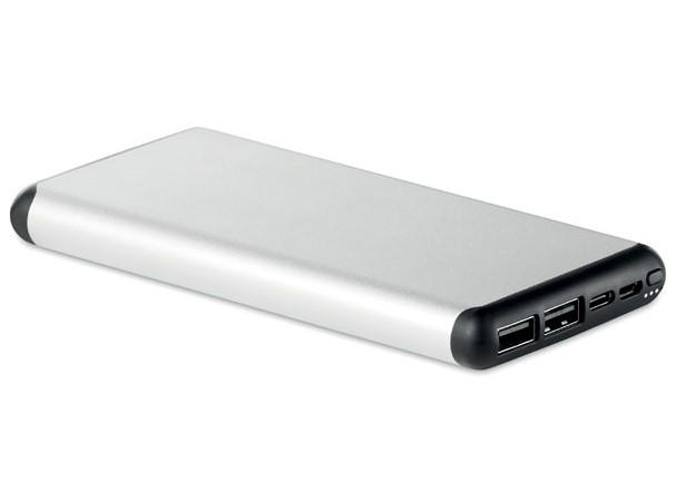 Power bank Kross*brezžično polnjenje*kovinski*s priseski*10.000mAh*