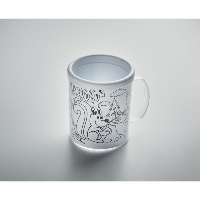 Skodelica za barvanje May*dvojna stena*plastična*280ml* - Image 2