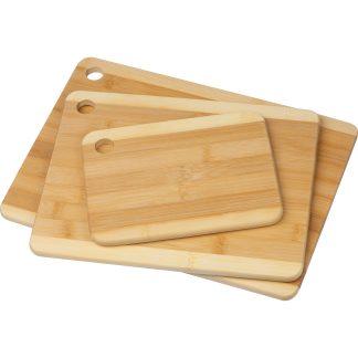 Set treh rezalnih desk*bambus*33x24*
