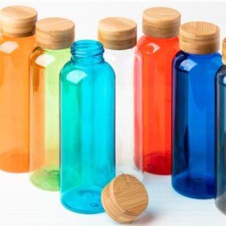 Steklenica za vodo Bexa*brez BPA*reciklirana*bambus pokrov*500ml*