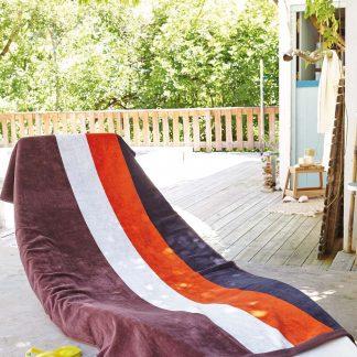Plažna brisača Nesy*100% bombažni velur*400g/m2*180x90*