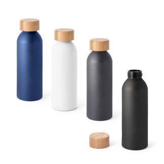 Bidon Lexus*kovinski*mat premaz*bambus pokrov*550ml*