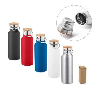 Termo steklenica Abu Dabi*dvojna stena*pokrov bambus*570ml*