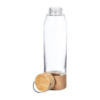 Steklenica Idea*steklena*bambus*pluta*470ml*