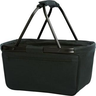 Nakupovalna košara Black*reciklirana*45x25x25*(Halfar)