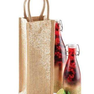 Darilna vrečka Aney*98% laminirana juta,2 % kovinska vlakna*35x12*(Westford Mill)
