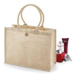 Plažna oz. nakupovalna torba Ely*75% juta,25% bombaž*2 velikosti*42x34*26x22*(Westford Mill)