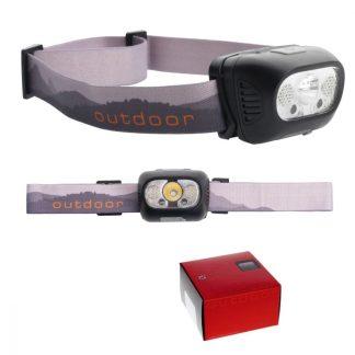 Naglavna svetilka Apache*polnilna*5 LED diod*priložen je kabel USB*