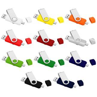 USB ključek Atoll*ima standardni ter micro USB(USB-A / micro)*