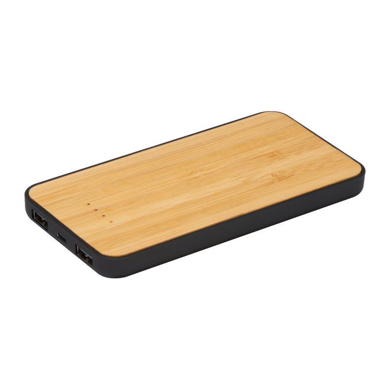 Brezžični polnilnik in power bank Luiss*bambus*8.000 mAh* - Image 2