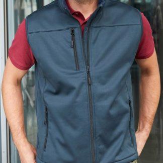 Softshell brezrokavnik Nilson*recikliran*3 slojni*5.000 mm vodnega stolpca*290g/m2*(James&Nicholson)