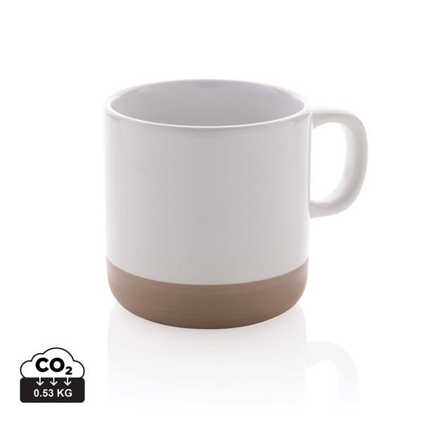 Keramična skodelica Elitt*Skodelica ima glazirano telo in naravno pečeno podlago*360 ml* - Image 4