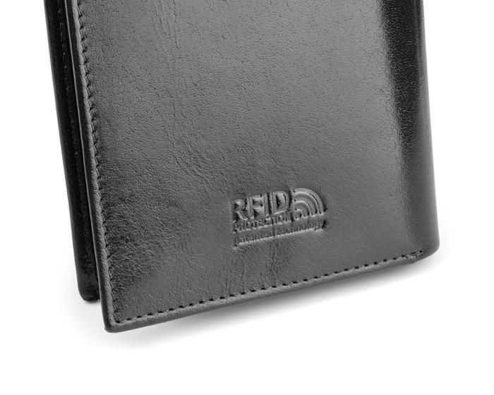 Denarnica Delux*usnjena*s folijo,ki aktivira signal RFID kar preprečuje krajo*v leseni embalaži*13x11* - Image 4