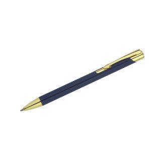 Kemični svinčnik Ass*kovinski* gumirana površina*zlati zaključki*možnost graviranja logotipa v zlati barvi*