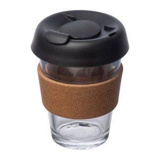 Skodelica Nessy*steklo*pluta*350 ml*