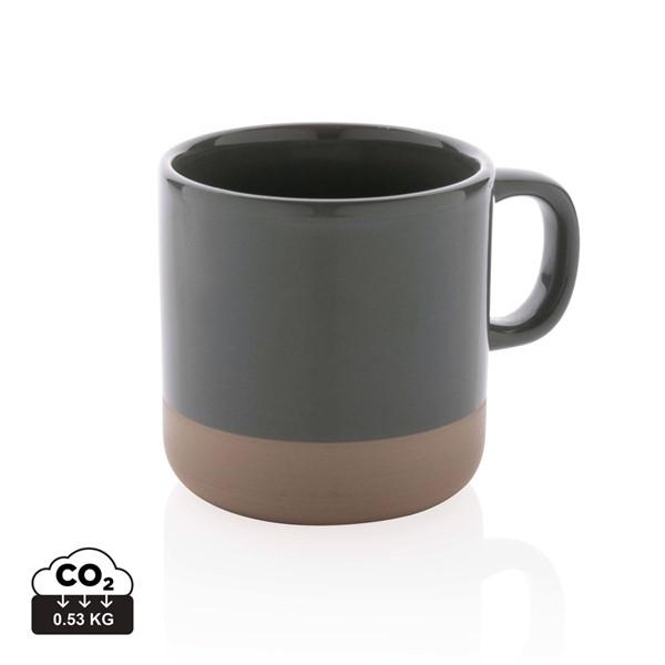 Keramična skodelica Elitt*Skodelica ima glazirano telo in naravno pečeno podlago*360 ml* - Image 2