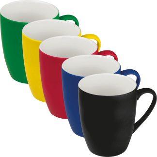 Keramična skodelica Aleya*gumirana površina*300 ml*