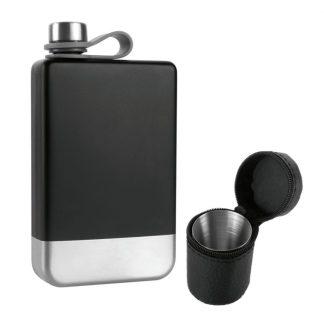Set prisrčnica s kozarčki Kull*prisrčnica 270ml,4x kozarčki 30 ml*blagovna znamka Schwarzwolf*