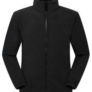 Flis jakna Abea*unisex*100% poliester mikroflis proti luščenju*290g/m2*(Black Spider)