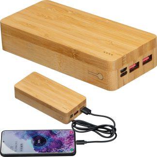 Power bank Arteo*bambus*20.000mAh*
