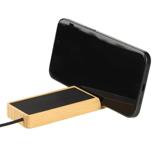 Stojalo za telefon Aniss*USB razdelilnik s tremi vhodi*bambus*