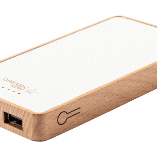 Power bank Ars*lesen,s sprednjo stranjo iz blaga iz konoplje*8000 mAh*