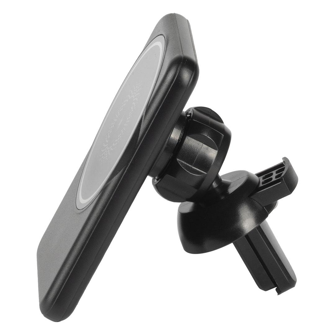 Brezžični avto polnilec in nosilec za telefon Black*15W* - Image 2