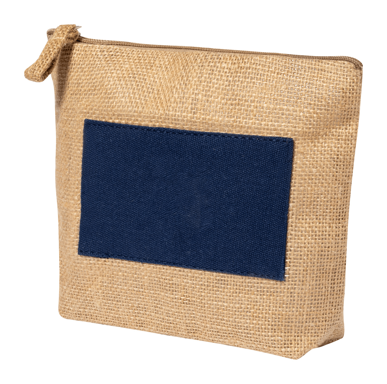Kozmetična torbica Atremida*iz laminirane jute in bombaža*22x17*