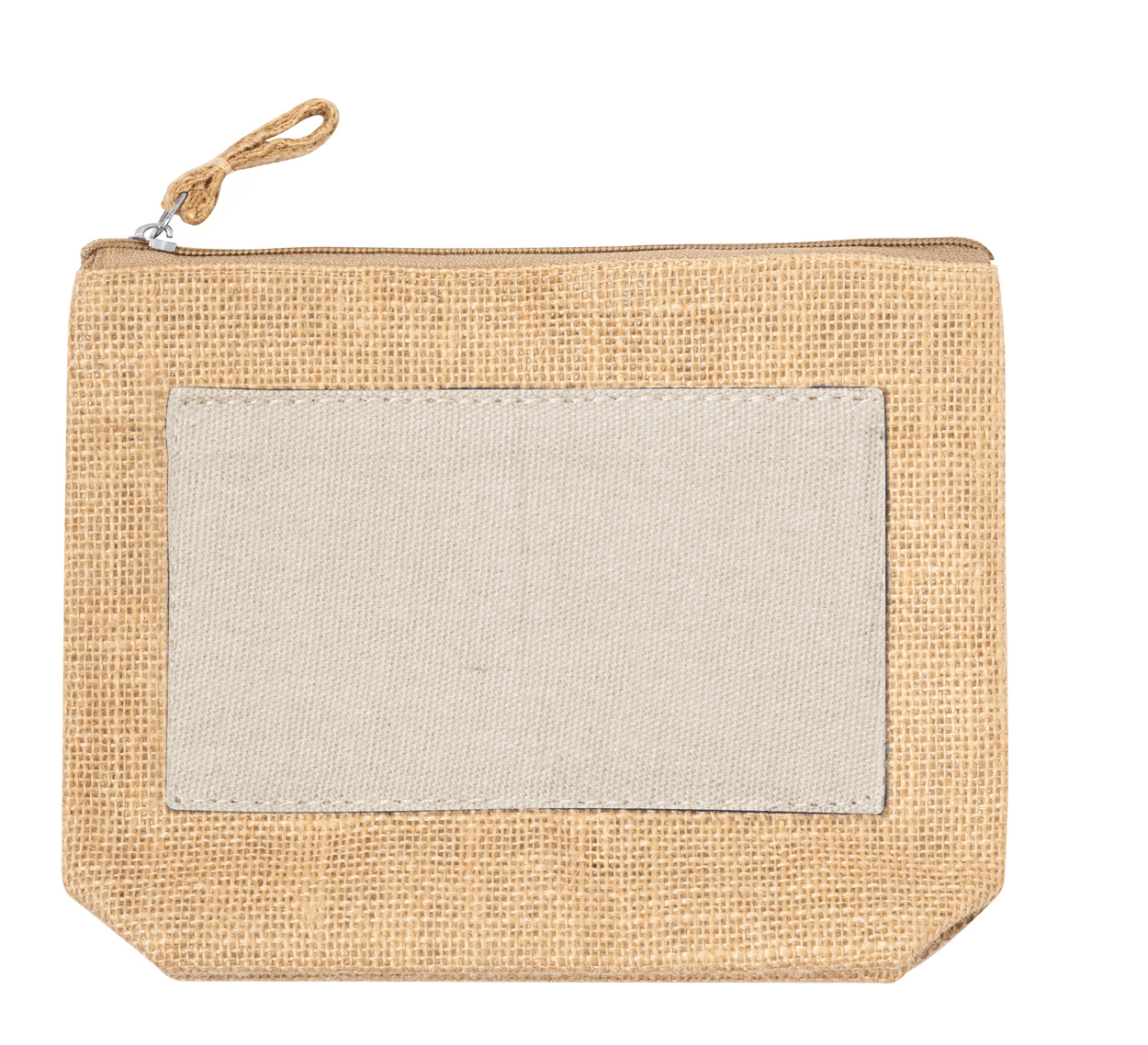 Kozmetična torbica Atremida*iz laminirane jute in bombaža*22x17* - Image 3