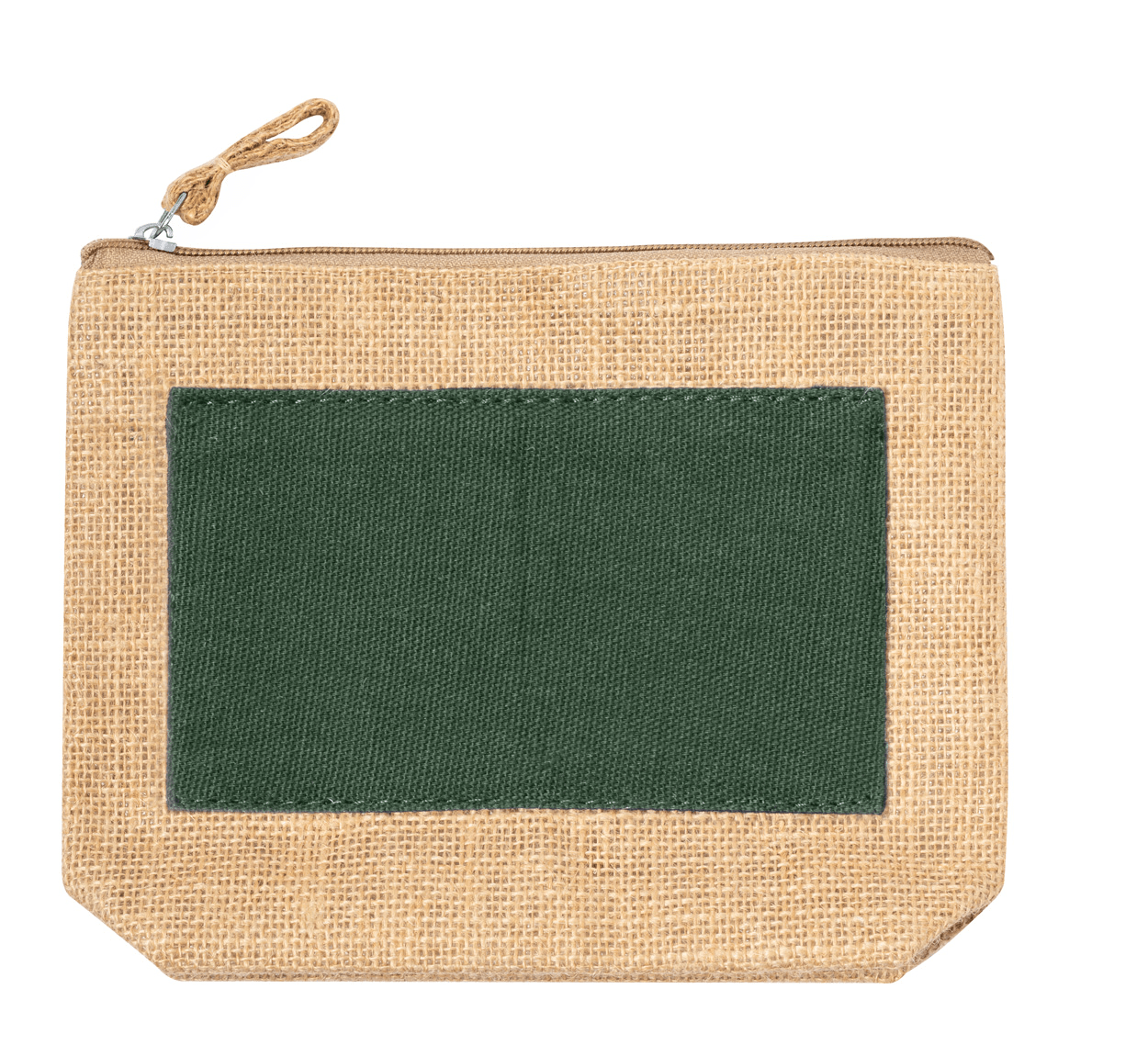 Kozmetična torbica Atremida*iz laminirane jute in bombaža*22x17* - Image 2
