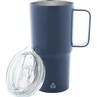 Termo skodelica Abolea*dvostenska,vakuumsko izolirana iz recikliranega nerjavečega jekla*600ml*