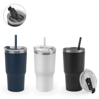 Termo skodelica Aressa*z vakuumsko izolirano dvojno steno in mat površino*600 ml*