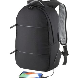 Nahrbtnik Byork*iz poliestra 600D*predal za prenosnik*zunanji USB vhod za priklop telefona*42x28*