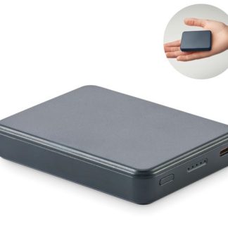 Power bank Brik*s hitrim polnjenjem 20 W*recikliran ABS*5000 mAh*
