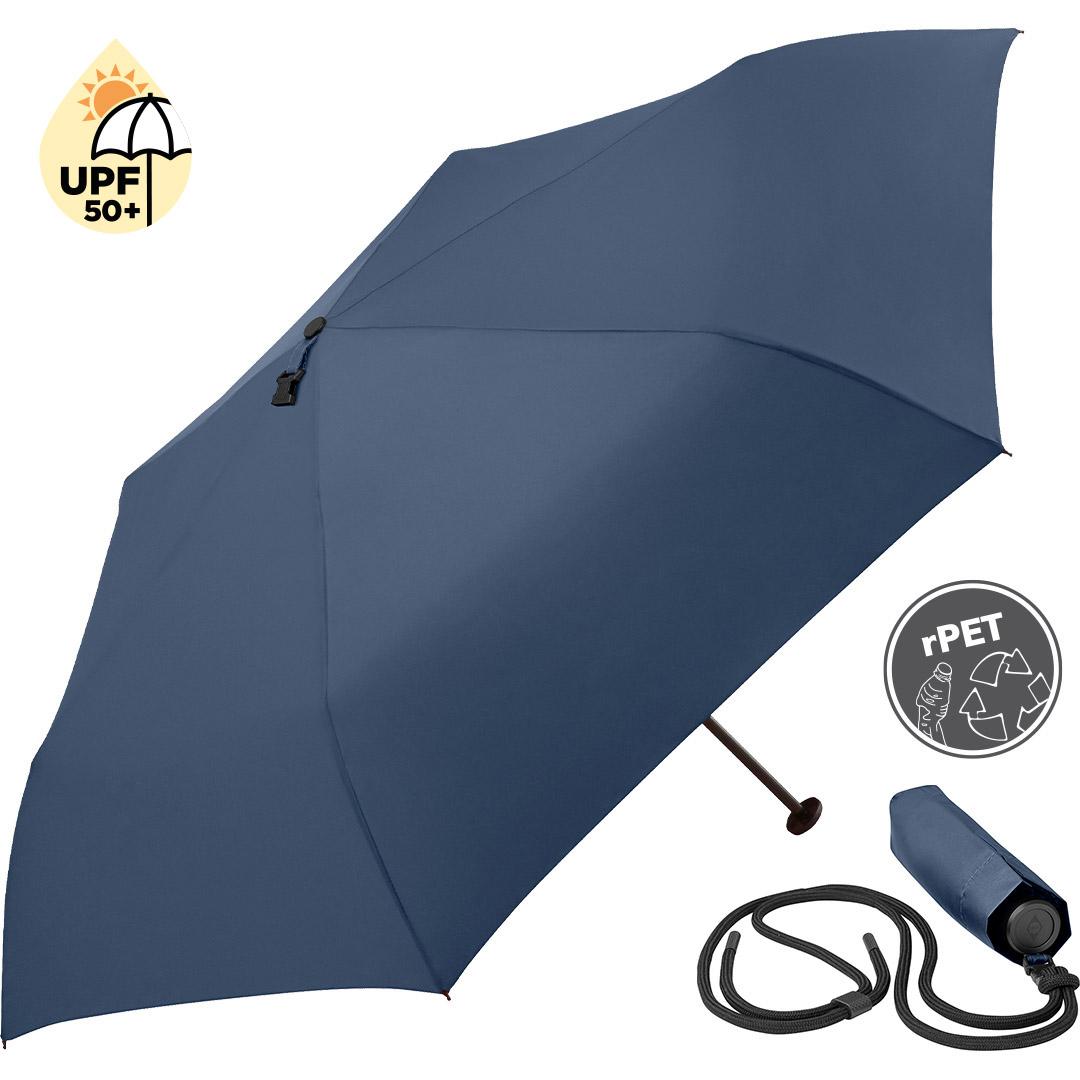 Dežnik Apaleo*100% recikliran poliester*zaščita pred soncem UPF 50+*ročaj iz recikliranega ABS-a*Windproof PLUS*fi90*(Fare) - Image 5